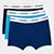 Kit Cueca Boxer Lacoste Masculina - 3 Peças - Cinza