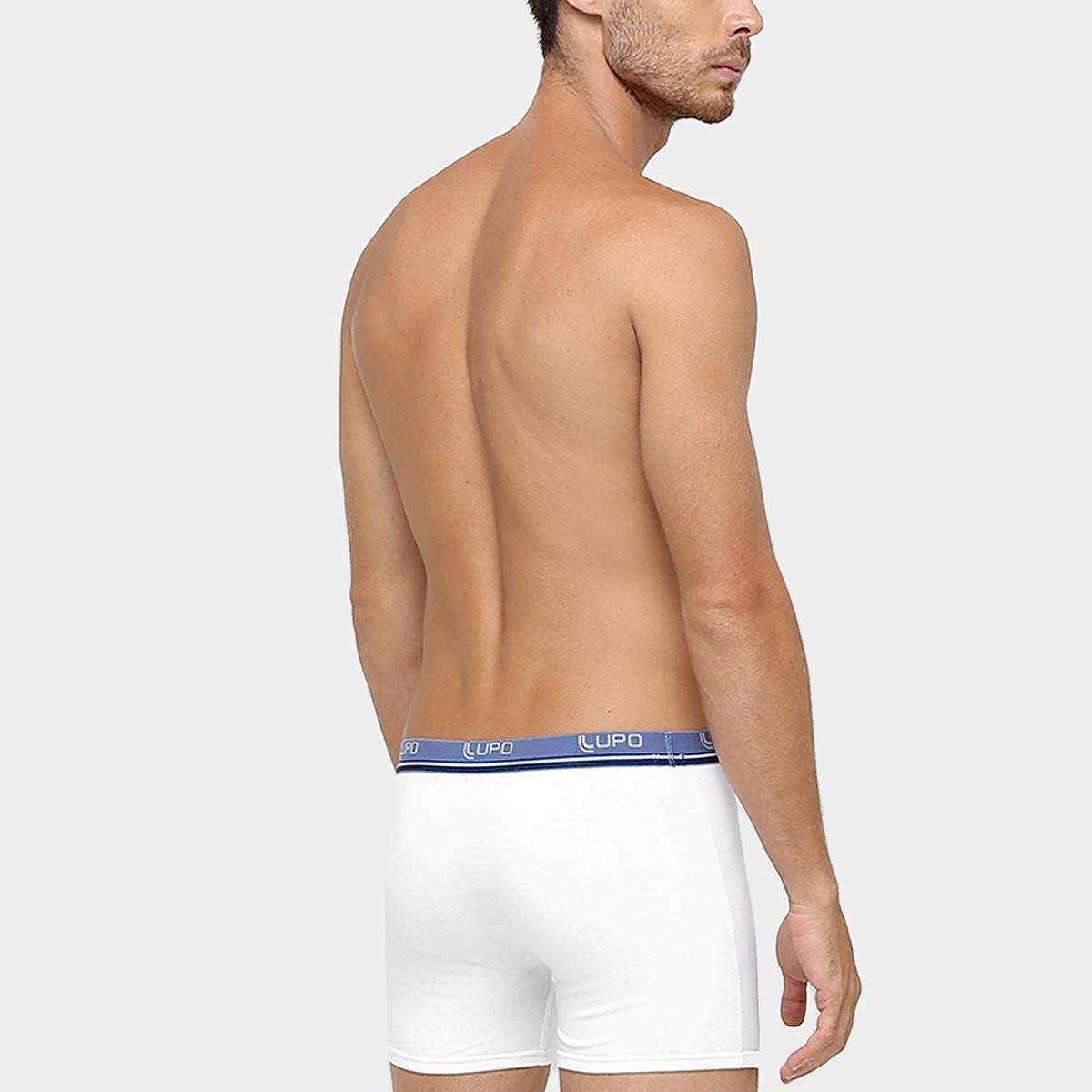 Kit Cueca Boxer Lupo Com Elástano 2 Peças - 2