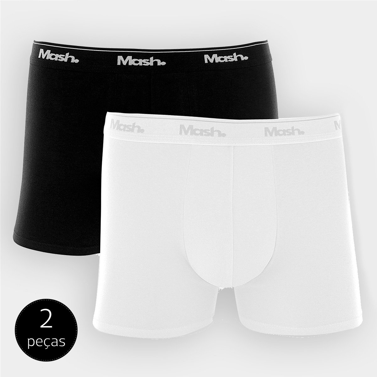 Kit Cueca Boxer Mash 02 Peças Menor preço em Kit Cueca Boxer Mash 02 Peças