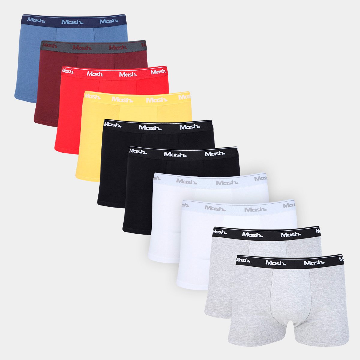 Kit Cueca Boxer Mash Masculina 10 Peças é ruim? Kit Cueca Boxer Mash Masculina 10 Peças é boa?