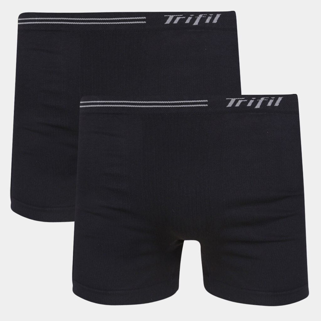 Kit Cueca Boxer Trifil Sem Costura 2 Peças