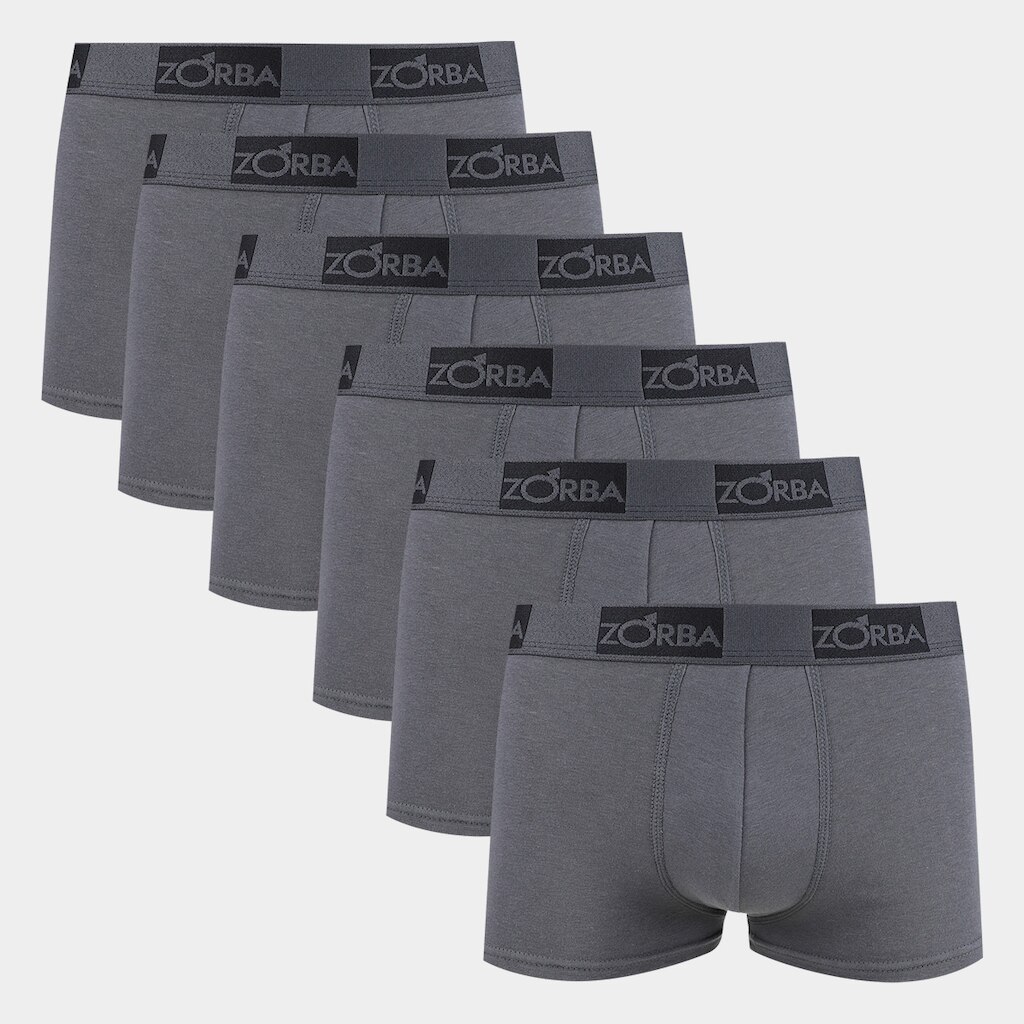Kit Cueca Boxer Zorba 6 Peças