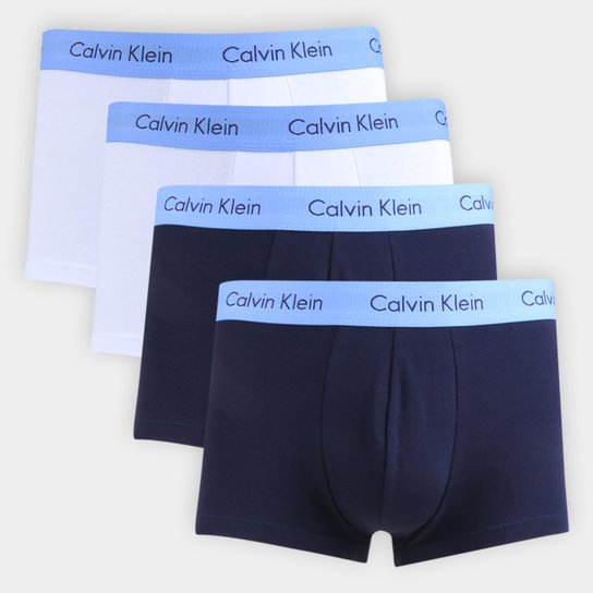 Kit Cueca Calvin Klein Low Rise Trunk - 4 peças - Off White é ruim? Kit Cueca Calvin Klein Low Rise Trunk - 4 peças - Off White é boa?
