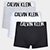 Kit Cueca Calvin Klein Recycled Intense Power Masculina - 3 Peças - Cinza+Preto