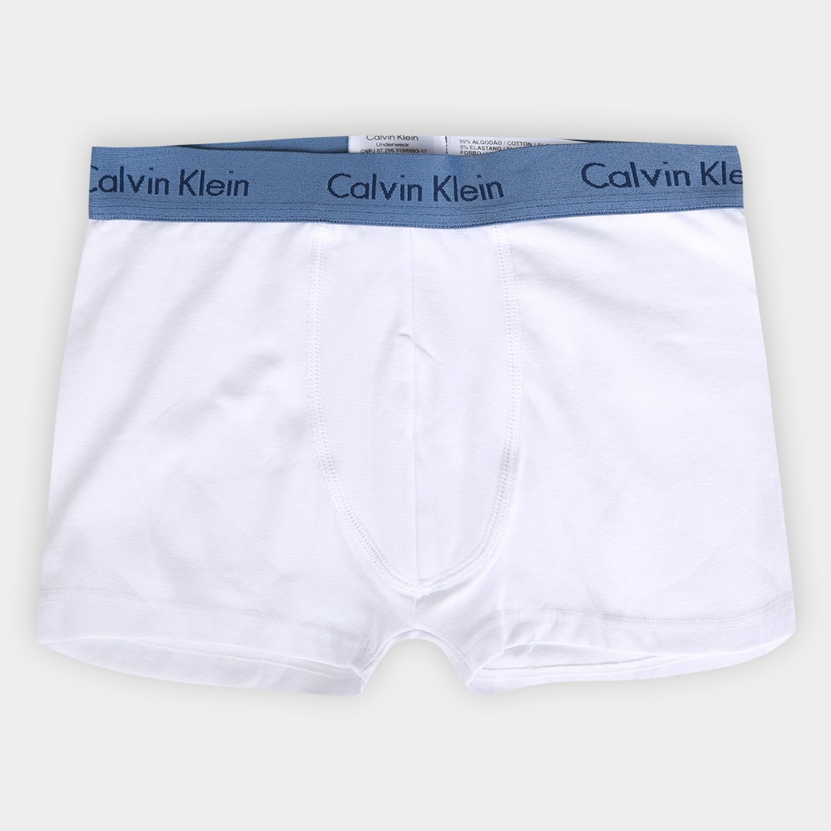 Kit Cueca Juvenil Calvin Klein Trunk Algodão c/ 2 Peças - 1