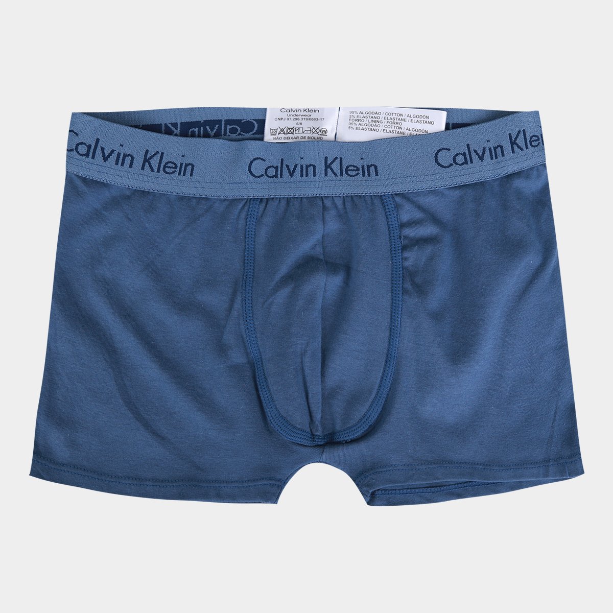 Kit Cueca Juvenil Calvin Klein Trunk Algodão c/ 2 Peças - 2