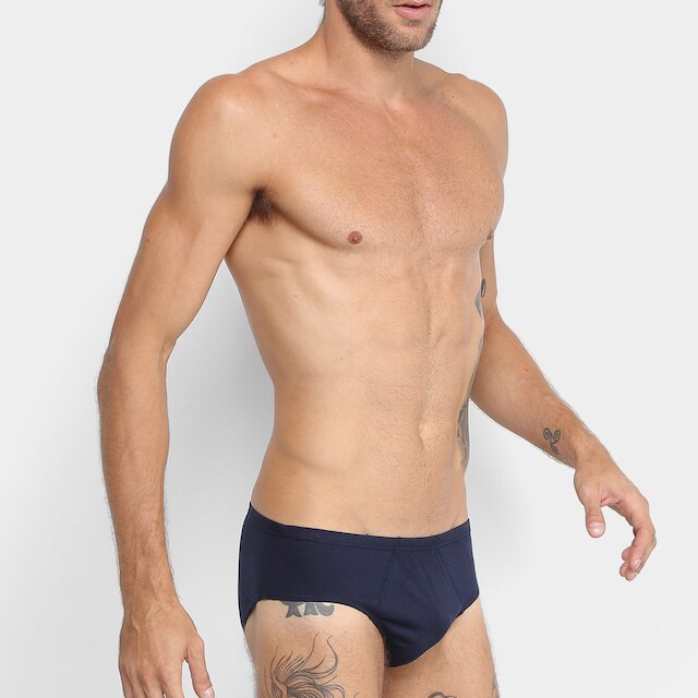 Kit Cueca Mash Slip 03 Peças