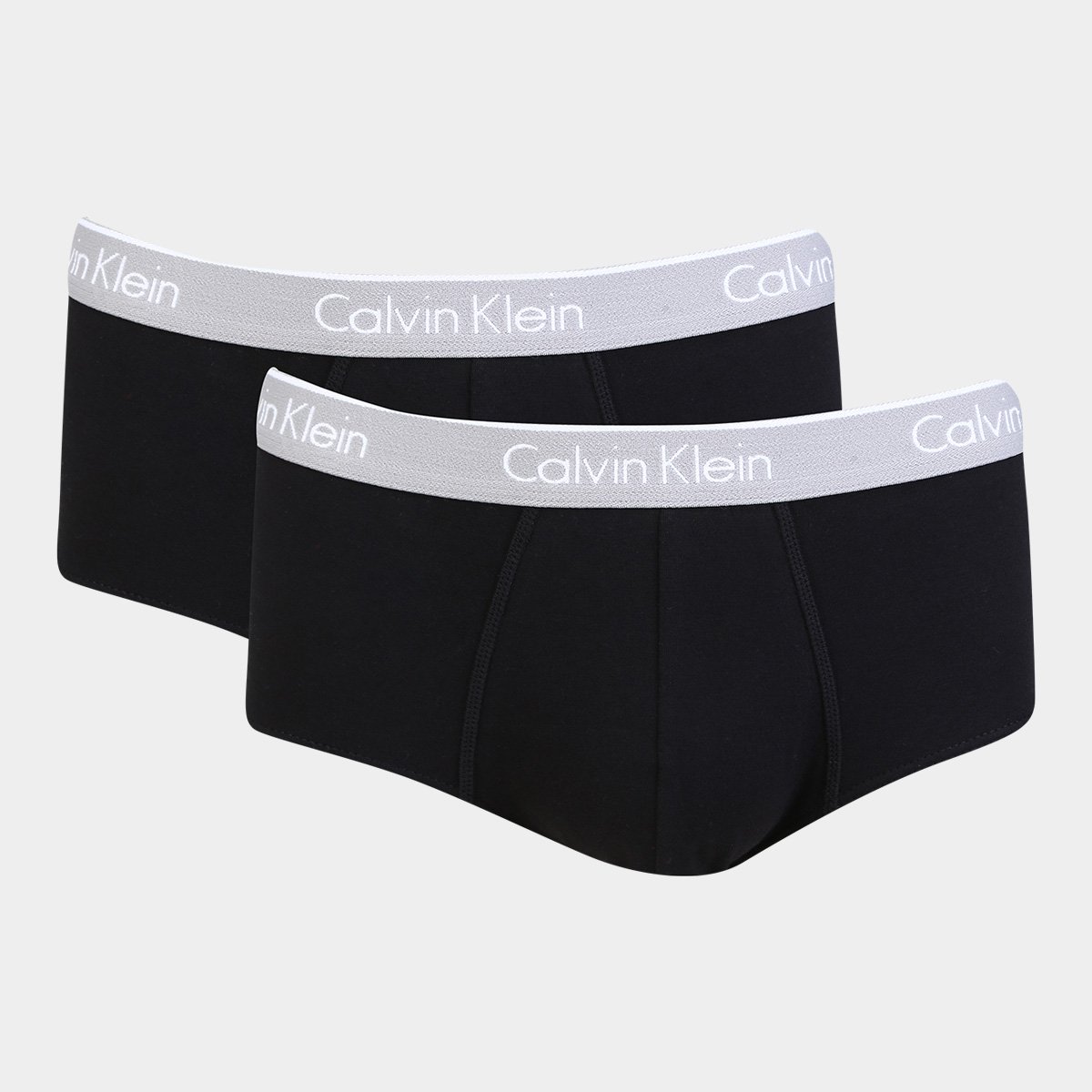 Kit Cueca Slip Calvin Klein Básica 2 Peças Menor preço em Kit Cueca Slip Calvin Klein Básica 2 Peças