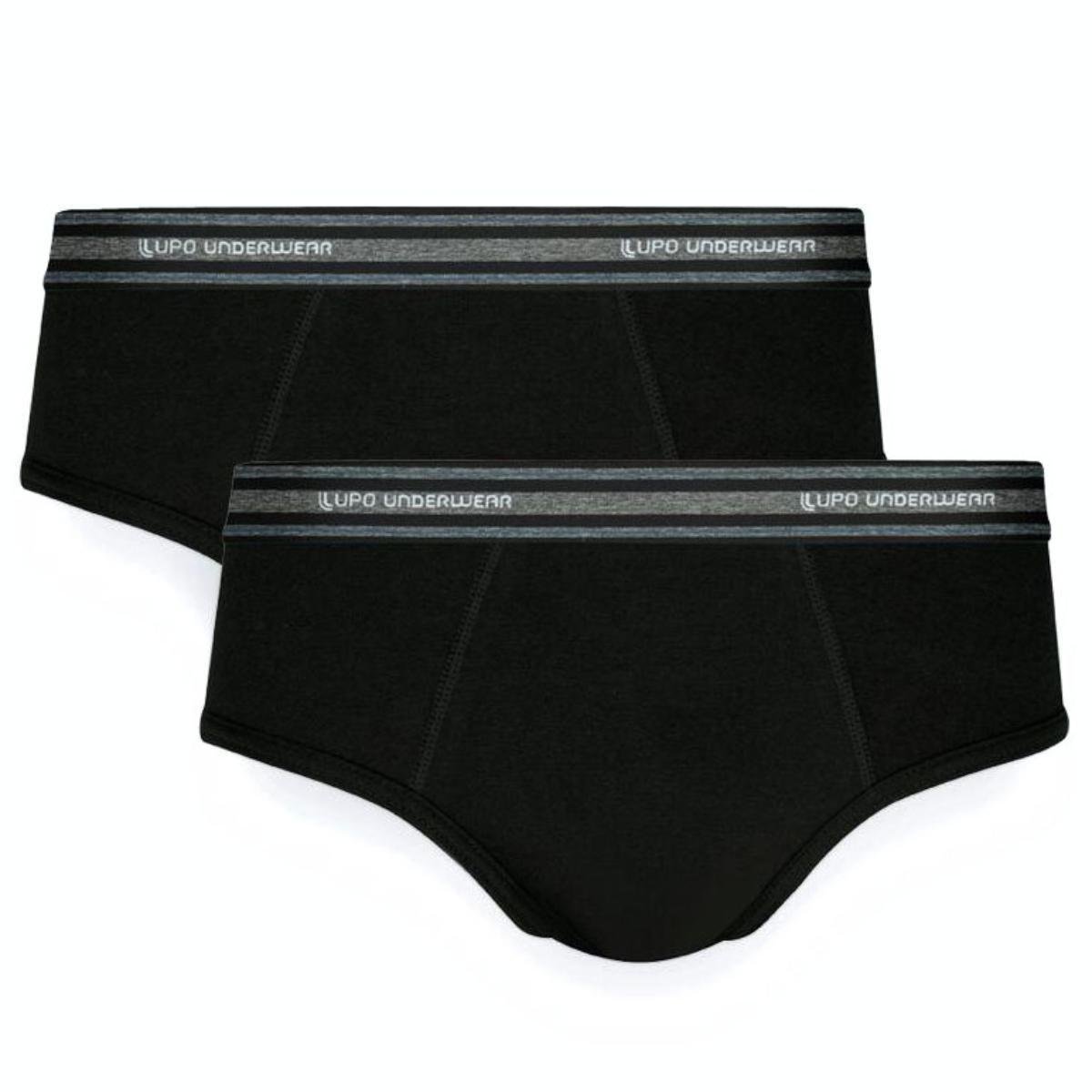 Kit Cueca Slip Lupo Com Elastano 2 Peças Menor preço em Kit Cueca Slip Lupo Com Elastano 2 Peças