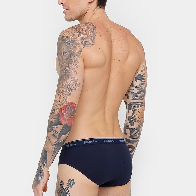 Kit Cueca Slip Mash 03 Peças