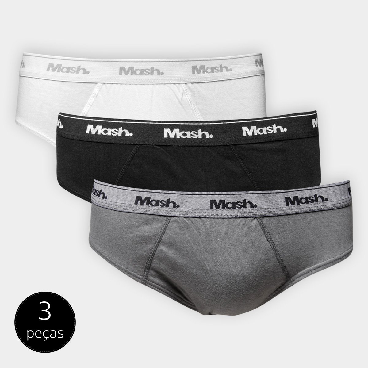 Kit Cueca Slip Mash 03 Peças é ruim? Kit Cueca Slip Mash 03 Peças é boa?