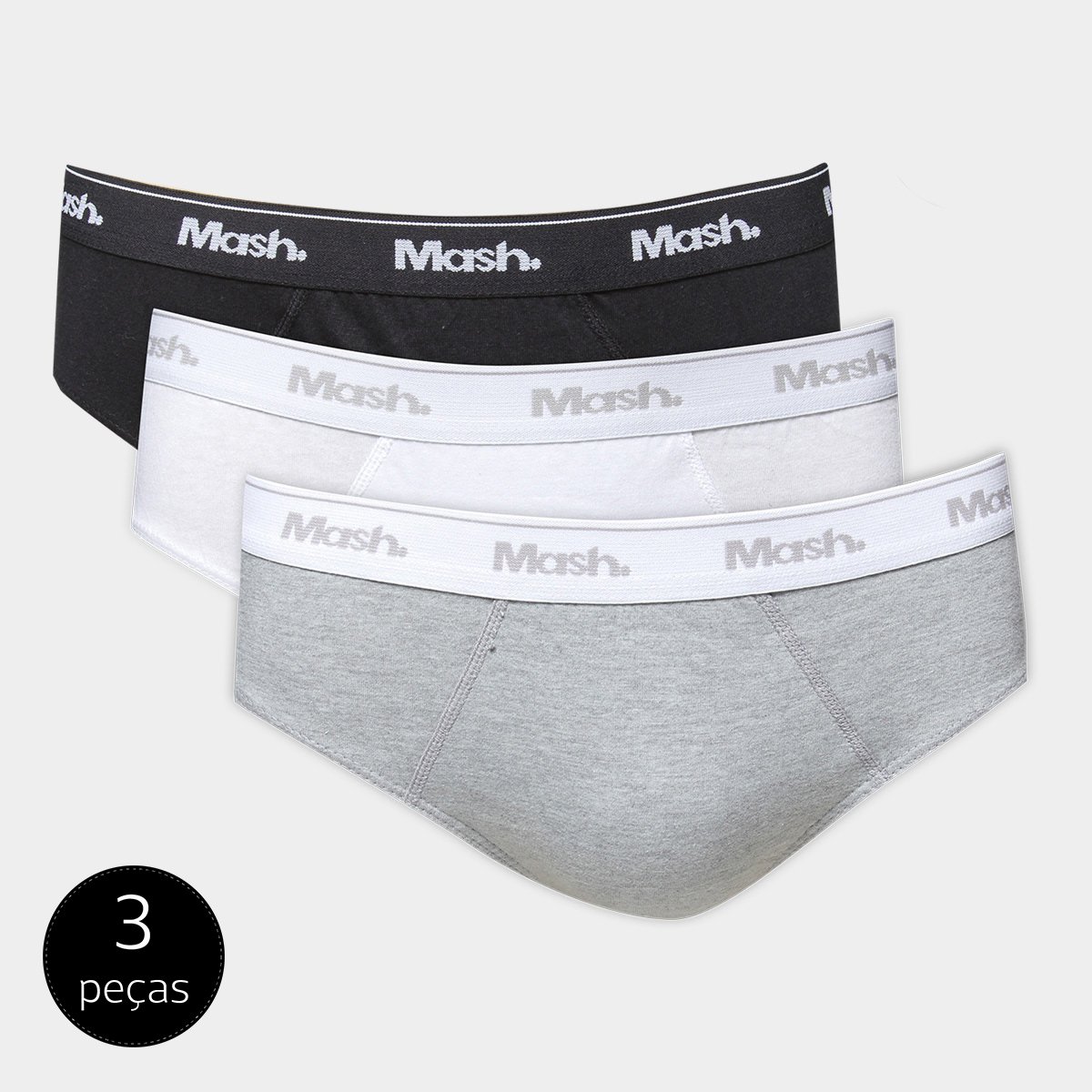 Kit Cueca Slip Mash 03 Peças é ruim? Kit Cueca Slip Mash 03 Peças é boa?