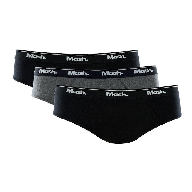 Kit Cueca Slip Mash Ref. 010.04 3 Peças