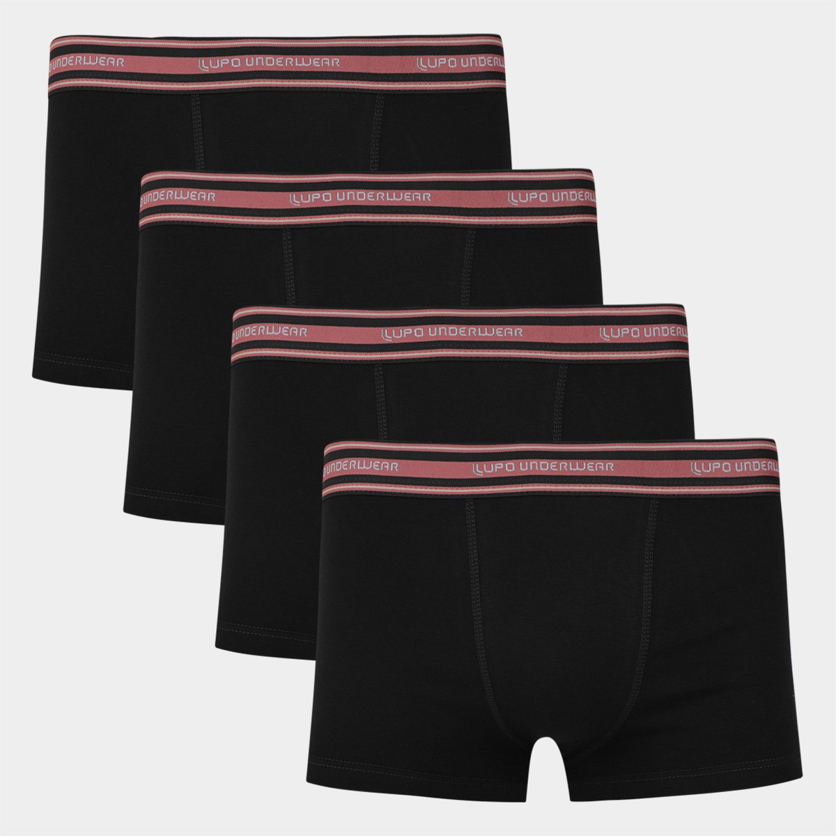 Kit Cueca Sunga Lupo Algodão 4 Peças Menor preço em Kit Cueca Sunga Lupo Algodão 4 Peças
