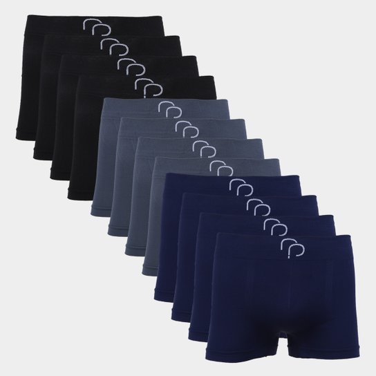 Kit Cuecas Boxer RP Basic Com 12 Peças - Colorido é ruim? Kit Cuecas Boxer RP Basic Com 12 Peças - Colorido é boa?