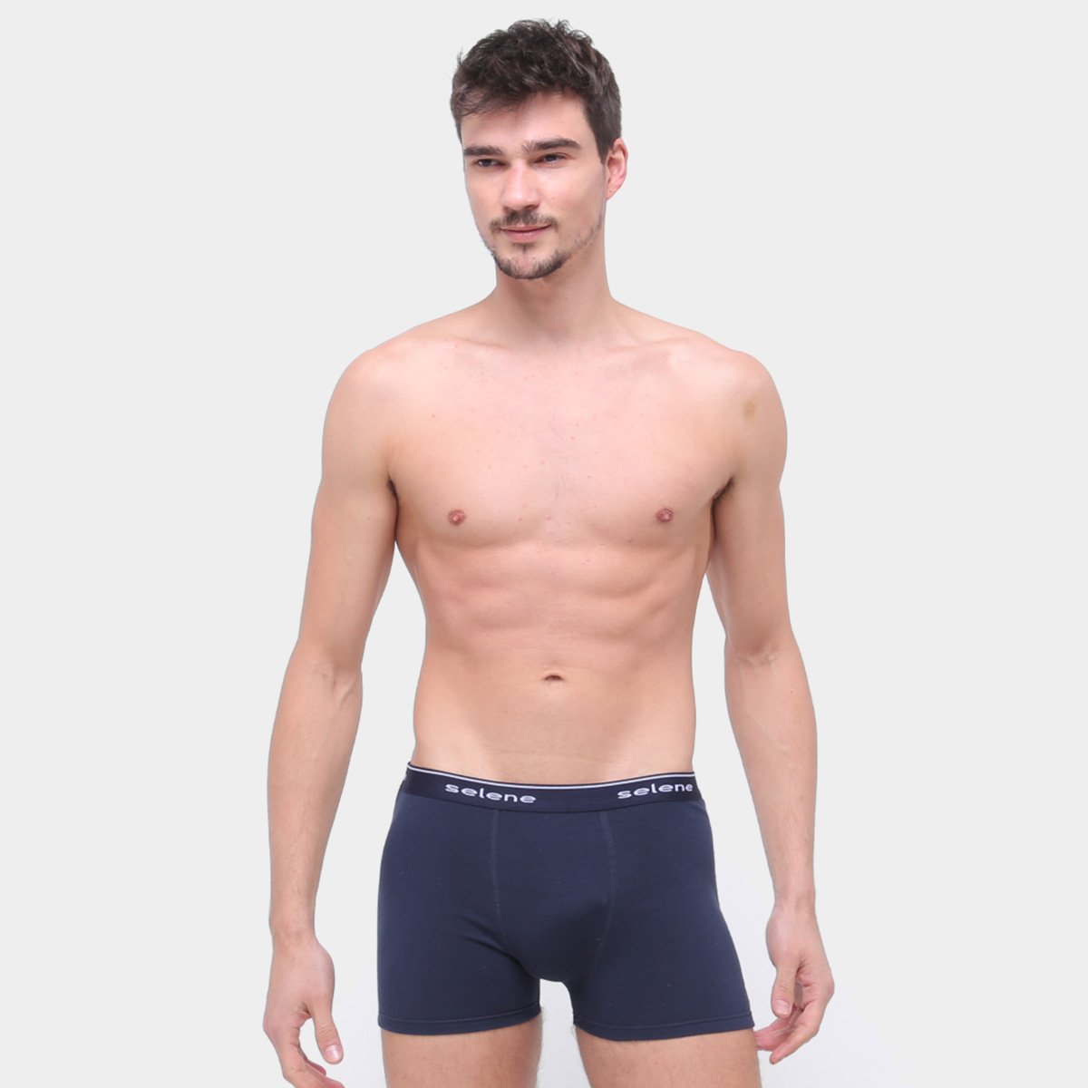 Kit Cuecas Boxer Selene Cotton 2 Peças - 1