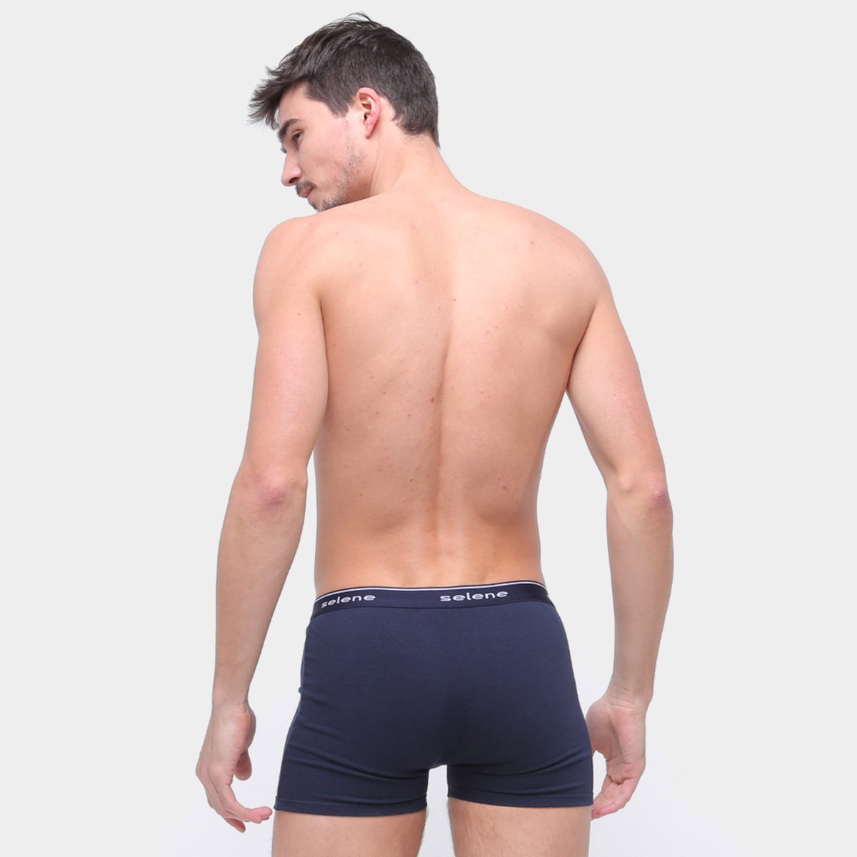 Kit Cuecas Boxer Selene Cotton 2 Peças - 2
