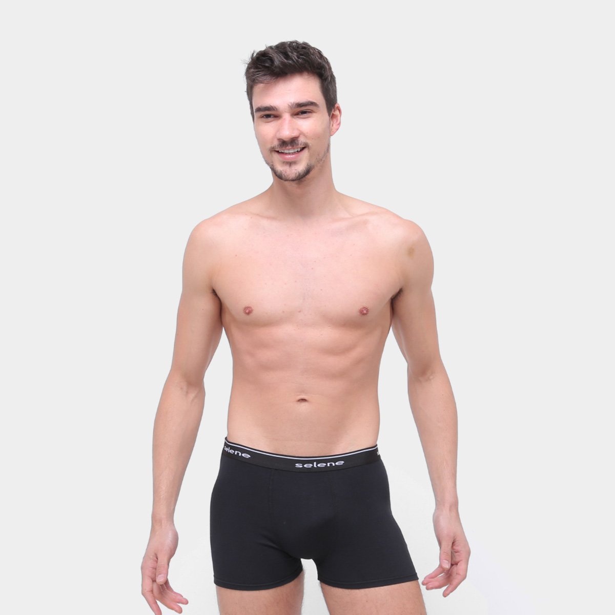 Kit Cuecas Boxer Selene Cotton 2 Peças - 3
