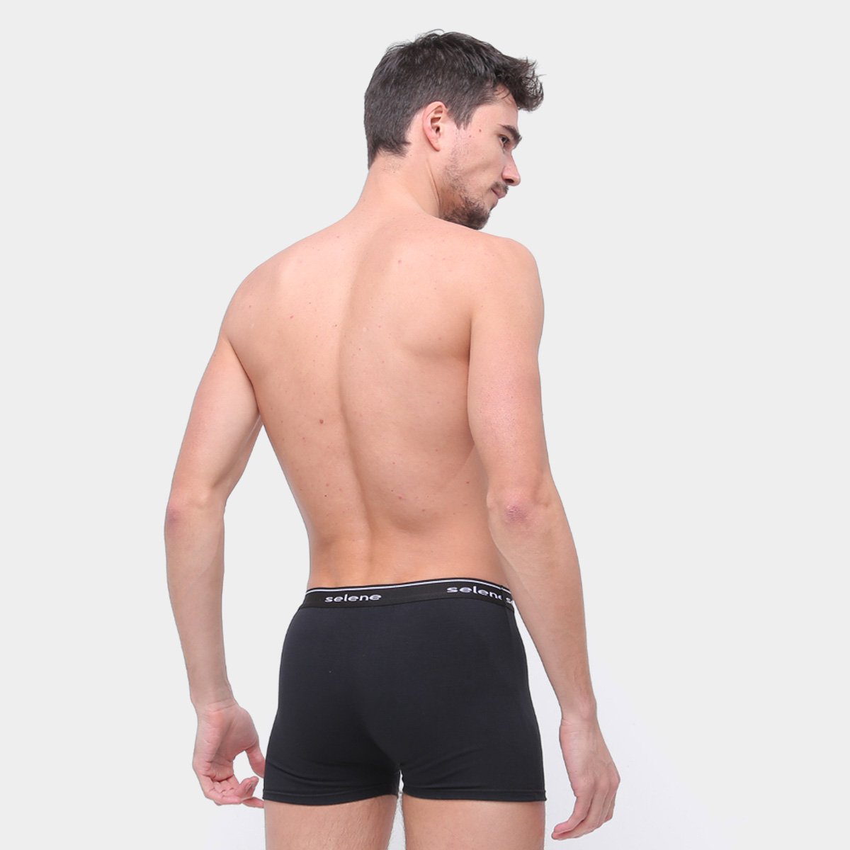 Kit Cuecas Boxer Selene Cotton 2 Peças - 4