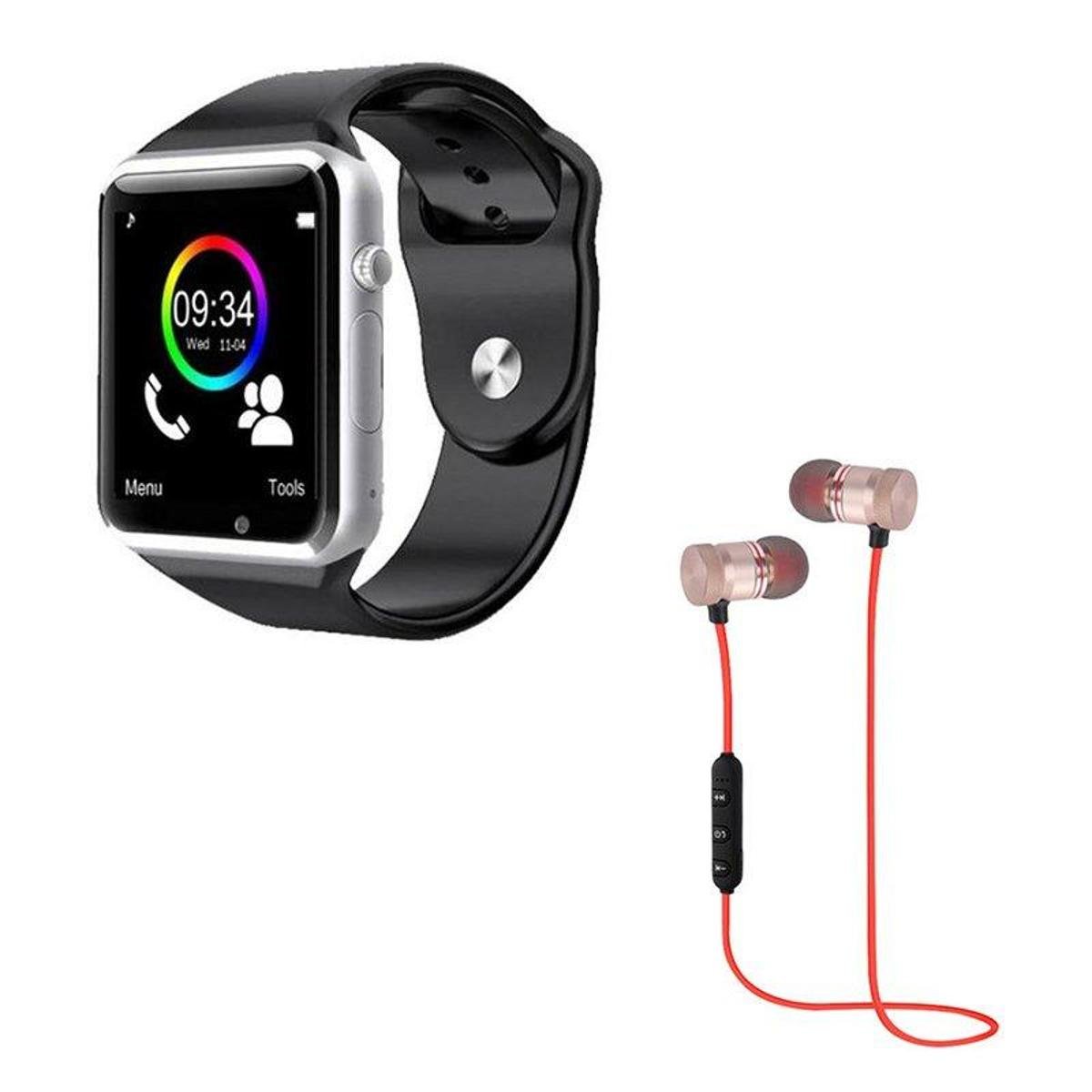 smartwatch com fone sem fio