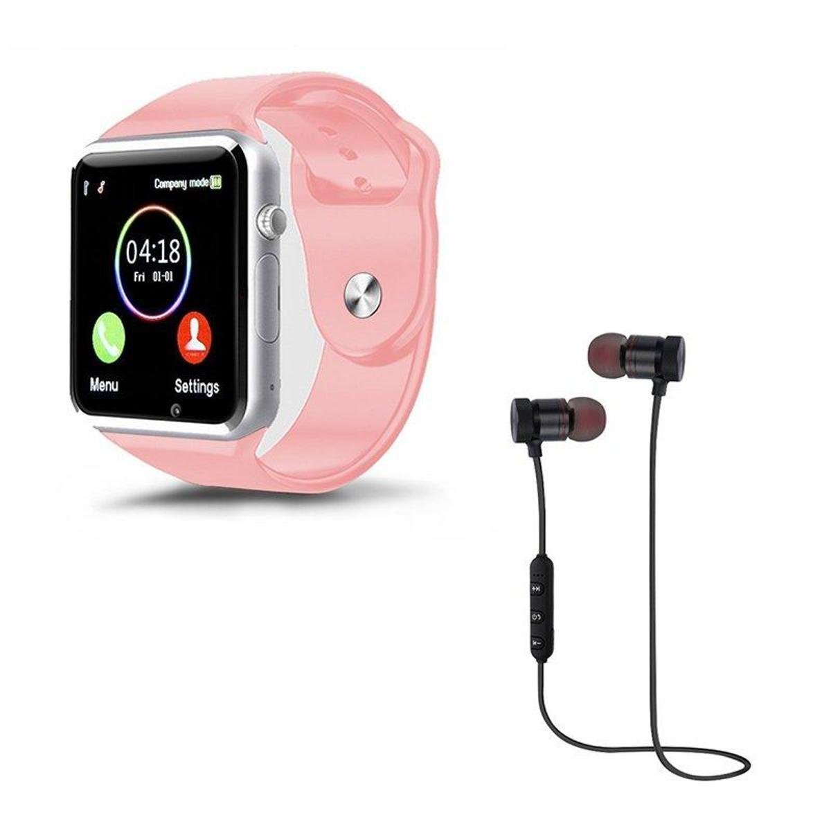 smartwatch com fone sem fio