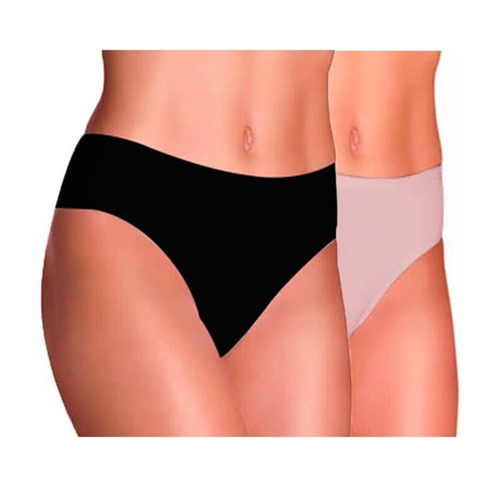 Kit de 2 Calcinhas Love Secret 81500 Básica em Modal