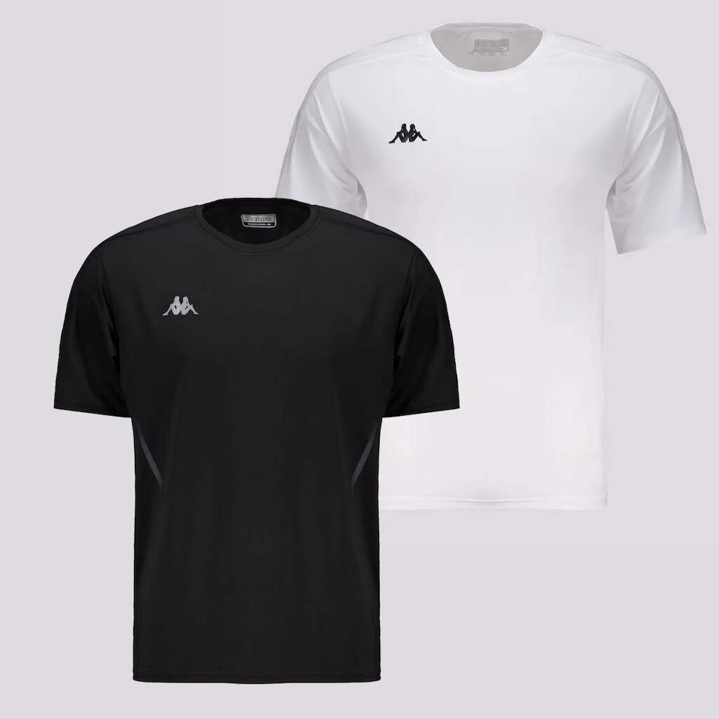 Kit de 2 Camisas Kappa Tully Masculina