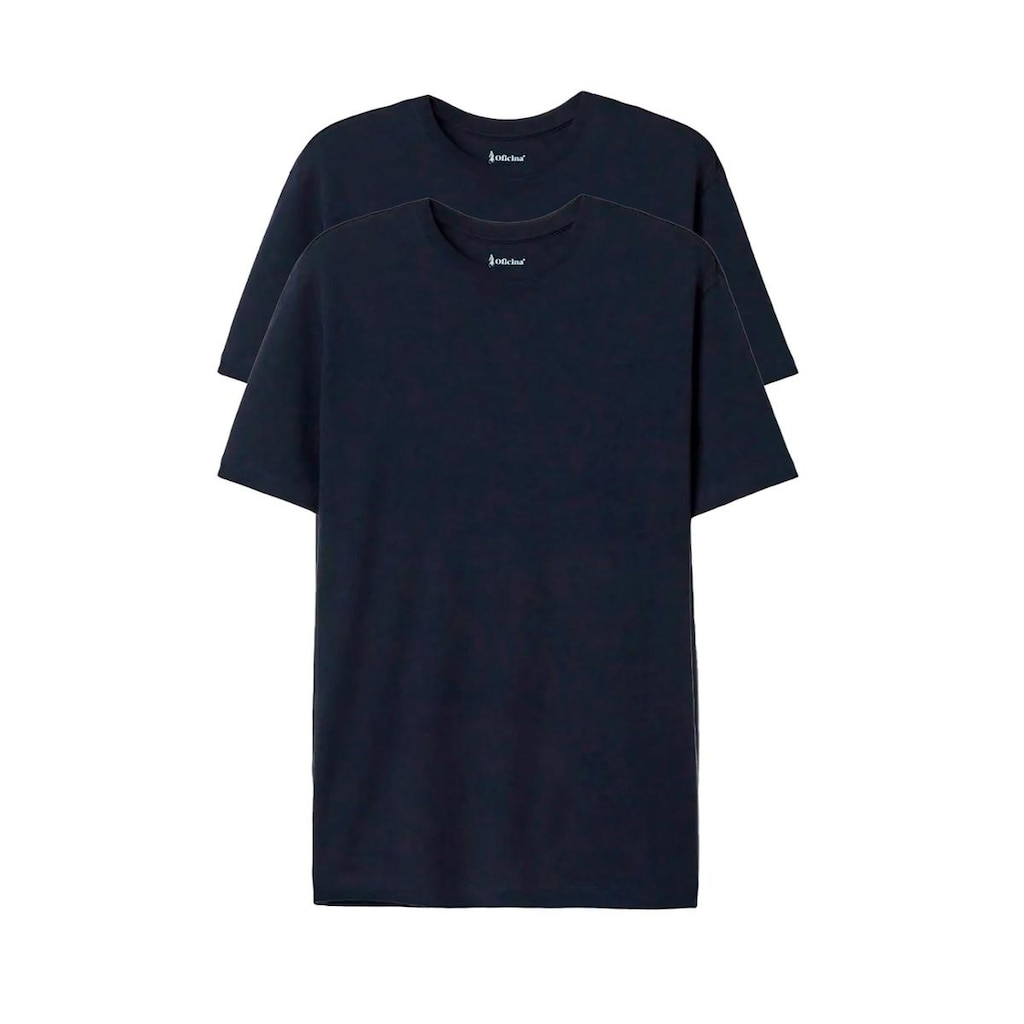 Kit de 2 Camisetas Masculina Oficina Reserva Algodão Pima 79110