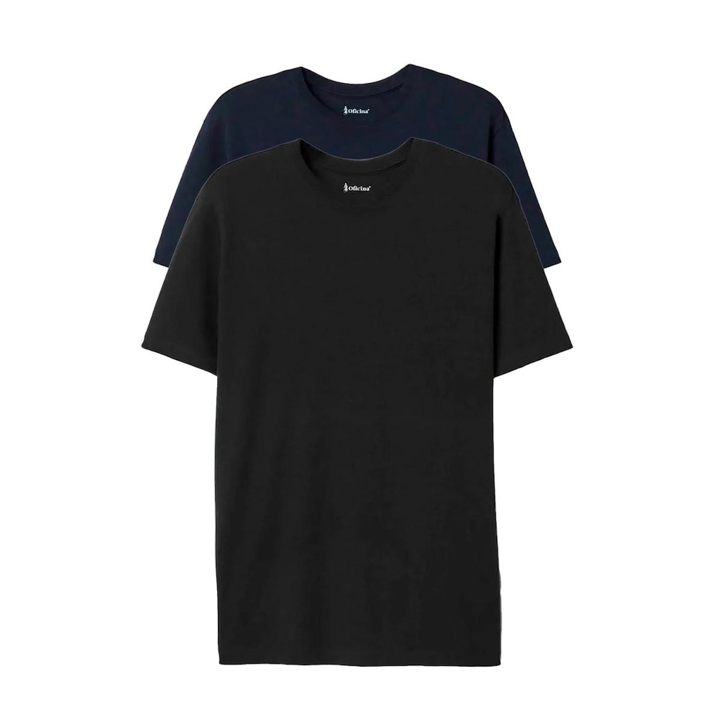 Kit de 2 Camisetas Masculina Oficina Reserva Algodão Pima 79110