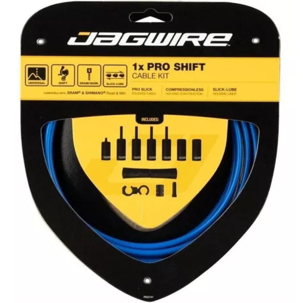Kit de Cabos e Conduites Jagwire Road Pro Azul