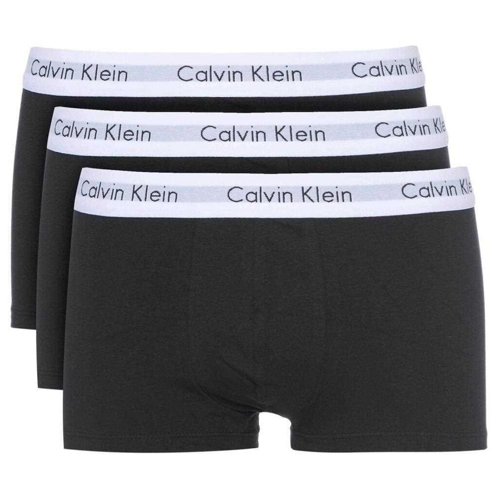 Kit De Cueca Calvin Klein Low Rise 3 Peças Masculina