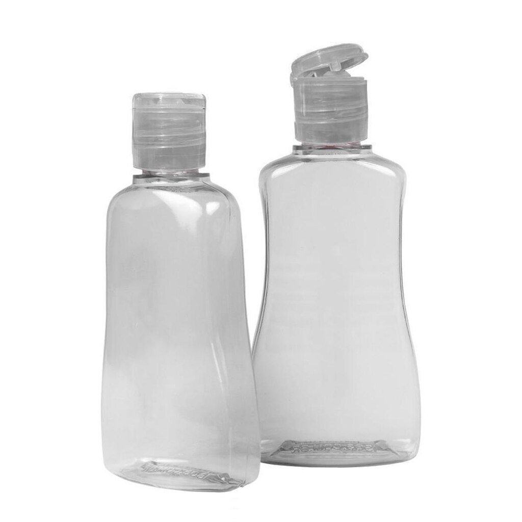 Kit de Frascos Cosméticos Curtlo 60 ML Transparente