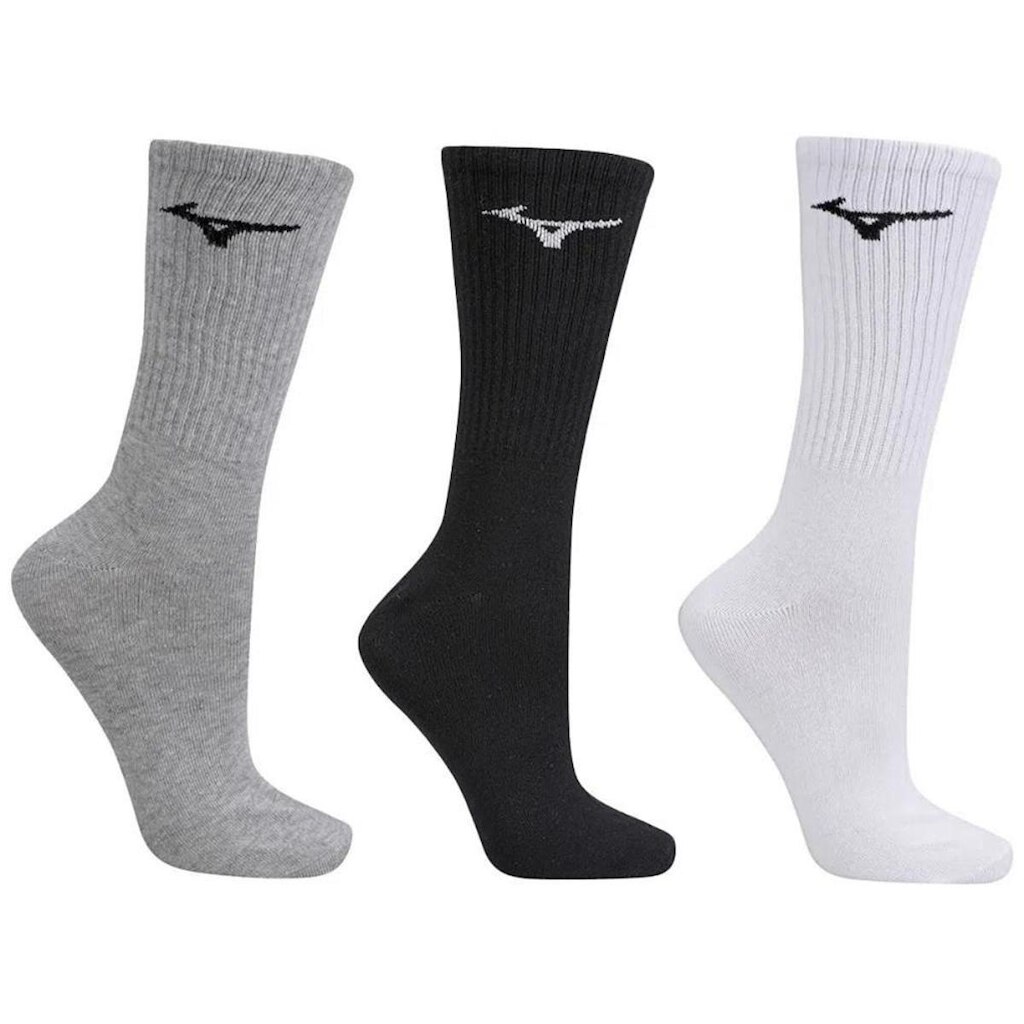 Kit de Meias Mizuno Prime Cano Alto