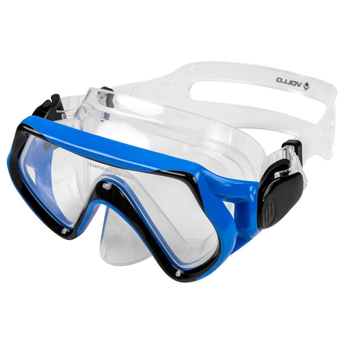 Máscara Mergulho Infantil EXP VISION - Snorkel E Proteção Nasal