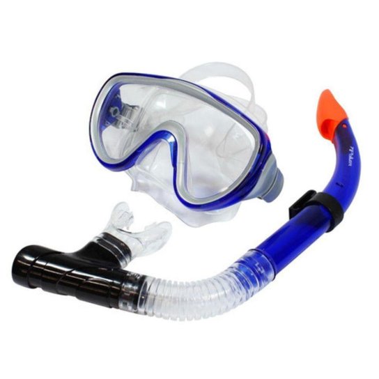 Kit De Mergulho Kea Com Mascara E Snorkel - Adulto - Marinho Menor preço em Kit De Mergulho Kea Com Mascara E Snorkel - Adulto - Marinho
