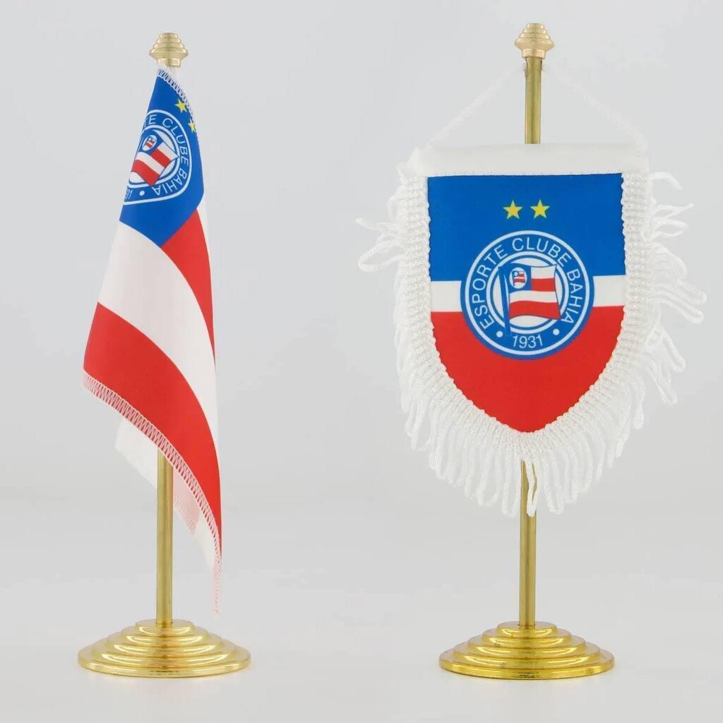 Kit de Mesa Bahia Bandeira e Estandarte