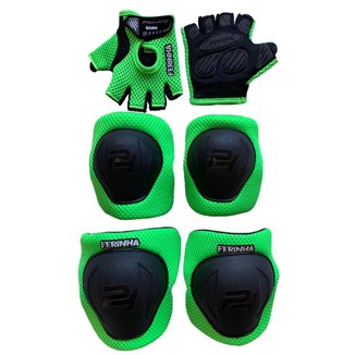 Kit de Proteção Infantil Kids Bike Criança Ferinha Pro Hand