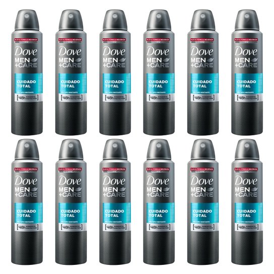 Kit Desodorante Dove Men Care Cuidado Total Aerosol Masculino 150ml com 12 unidades - Incolor é ruim? Kit Desodorante Dove Men Care Cuidado Total Aerosol Masculino 150ml com 12 unidades - Incolor é boa?