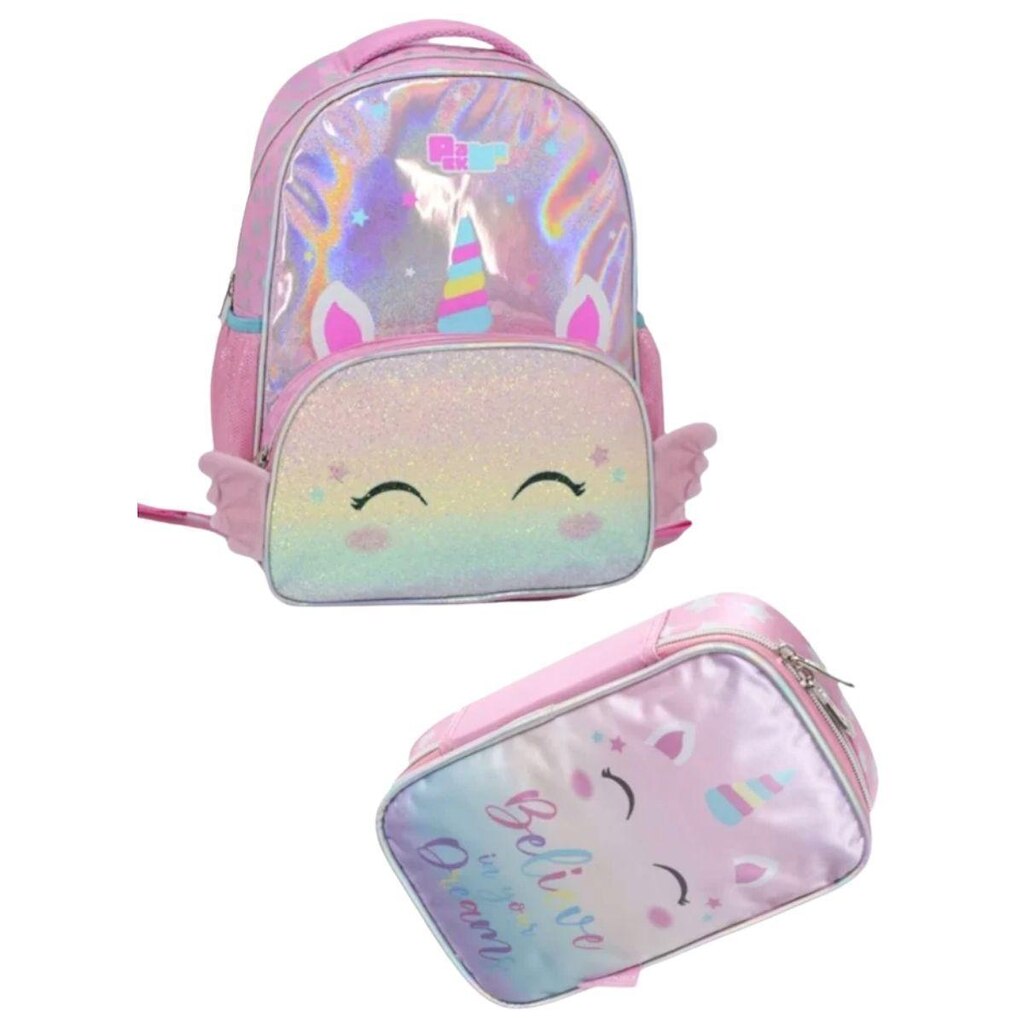 Kit Escolar Mochila Estojo Pacific Pack Me Magic Dreams