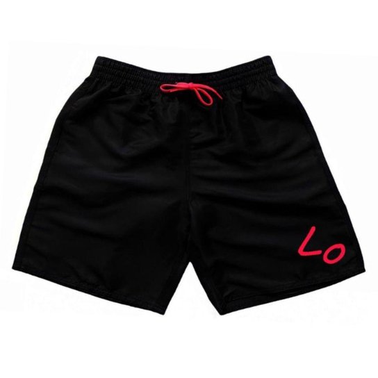 Kit Família 3 Shorts Tactel Combinando Familia Pai Mãe e Filho