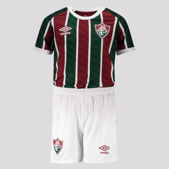 Kit Fluminense Infantil I 20/21 s/n° Torcedor Umbro - Vinho+Verde é ruim? Kit Fluminense Infantil I 20/21 s/n° Torcedor Umbro - Vinho+Verde é boa?