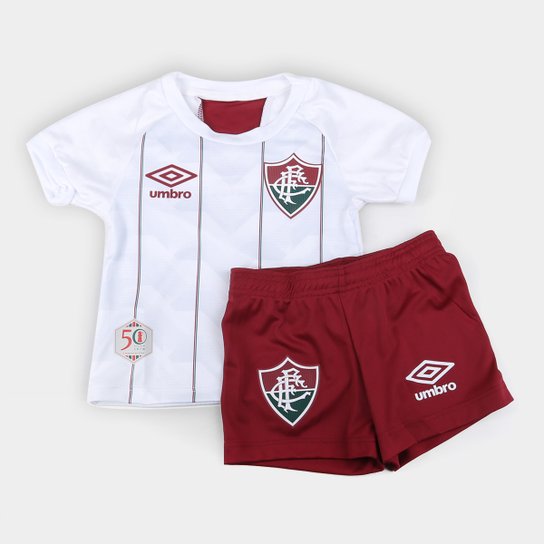 Kit Fluminense Infantil II 20/21 s/n° Torcedor Umbro - Branco+Verde é ruim? Kit Fluminense Infantil II 20/21 s/n° Torcedor Umbro - Branco+Verde é boa?