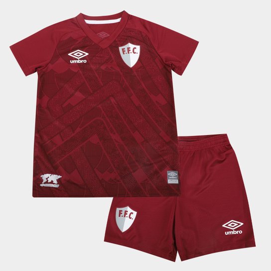 Kit Fluminense Infantil III 22/23 s/n° Torcedor Umbro - Bordô é ruim? Kit Fluminense Infantil III 22/23 s/n° Torcedor Umbro - Bordô é boa?