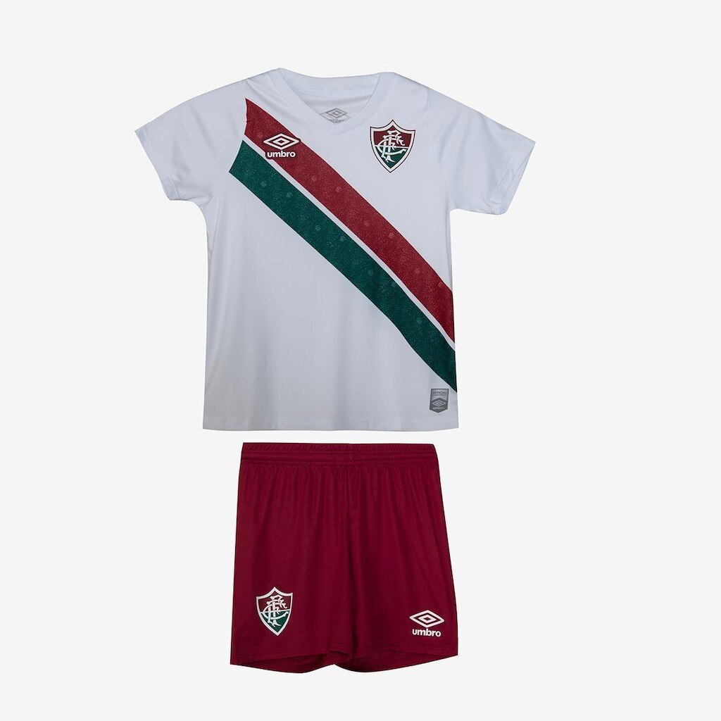 Kit Fluminense Infantil Umbro II 2024 Masculino