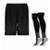 Kit Futebol Short Calção Penalty + 1 Par Meião Penalty Masculino - Preto