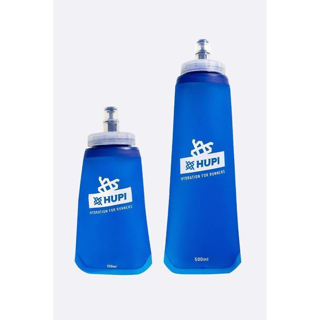 Kit Garrafas Dobráveis Soft Flash HUPI 250ml + 500ml
