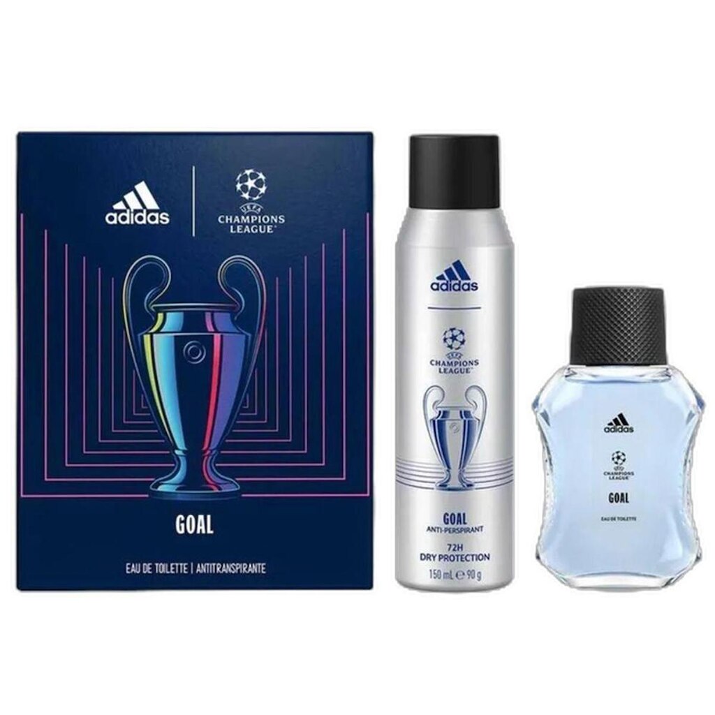 Kit Goal Uefa Adidas Eau de Toilette Masculino-100 ml