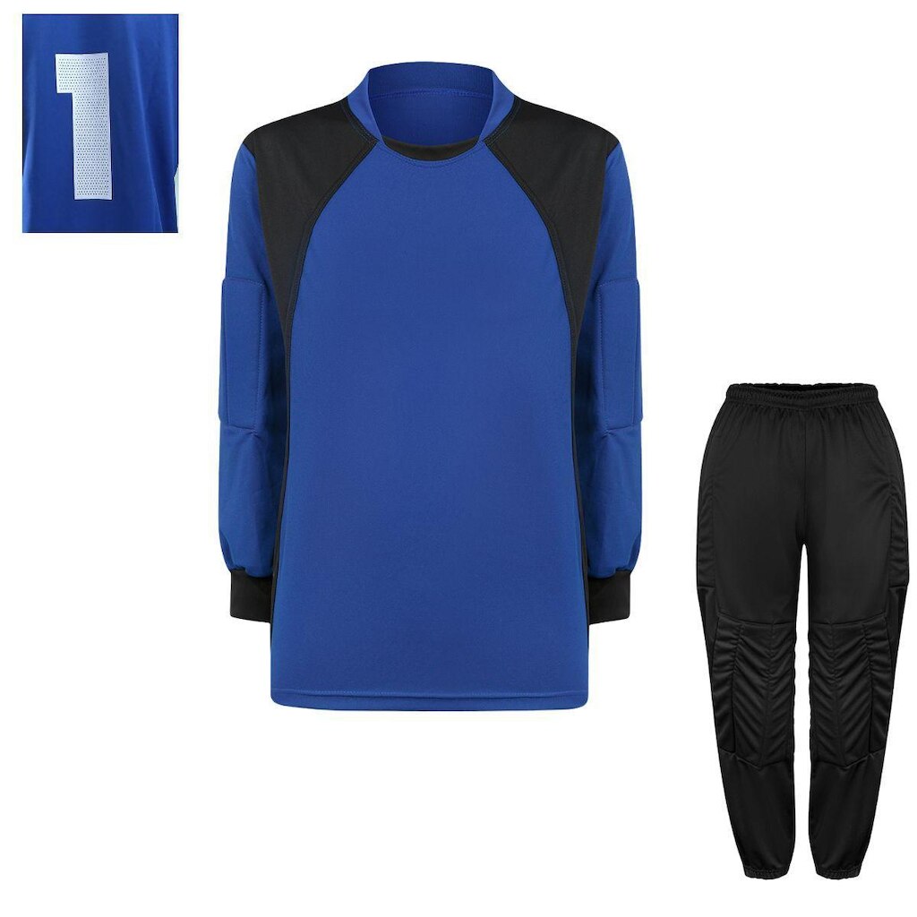 Kit Goleiro Futsal Infantil Camisa E Calça Acolchoada