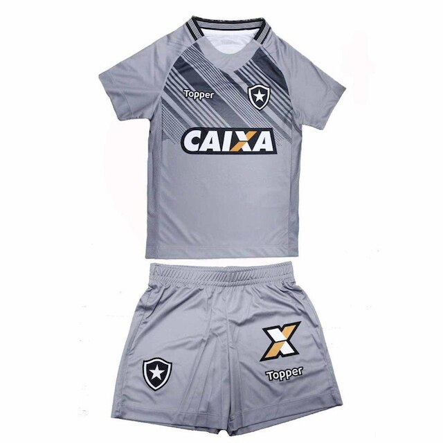Kit Goleiro Topper Botafogo Oficial II 2018 Infan - Cinza é boa?
