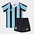 Kit Grêmio Infantil I 24/25 s/n° Torcedor Umbro - Azul+Preto